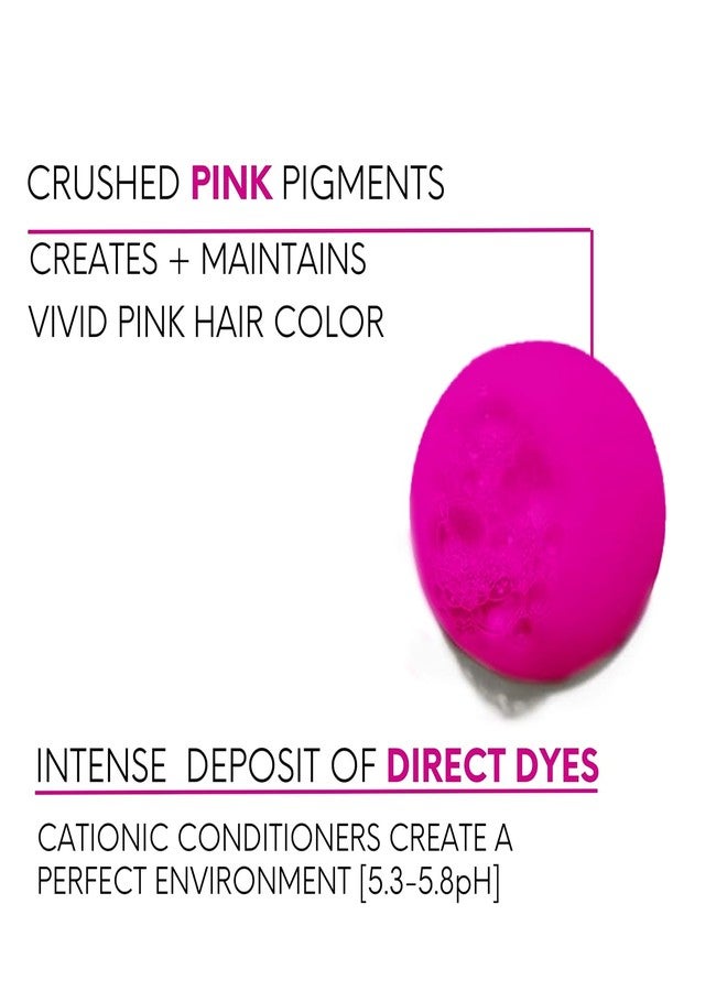 Watercolors Base Drops, Temporary Hair Dye Color Booster, Cruelty-Free, 4 oz - PINK - Image 5
